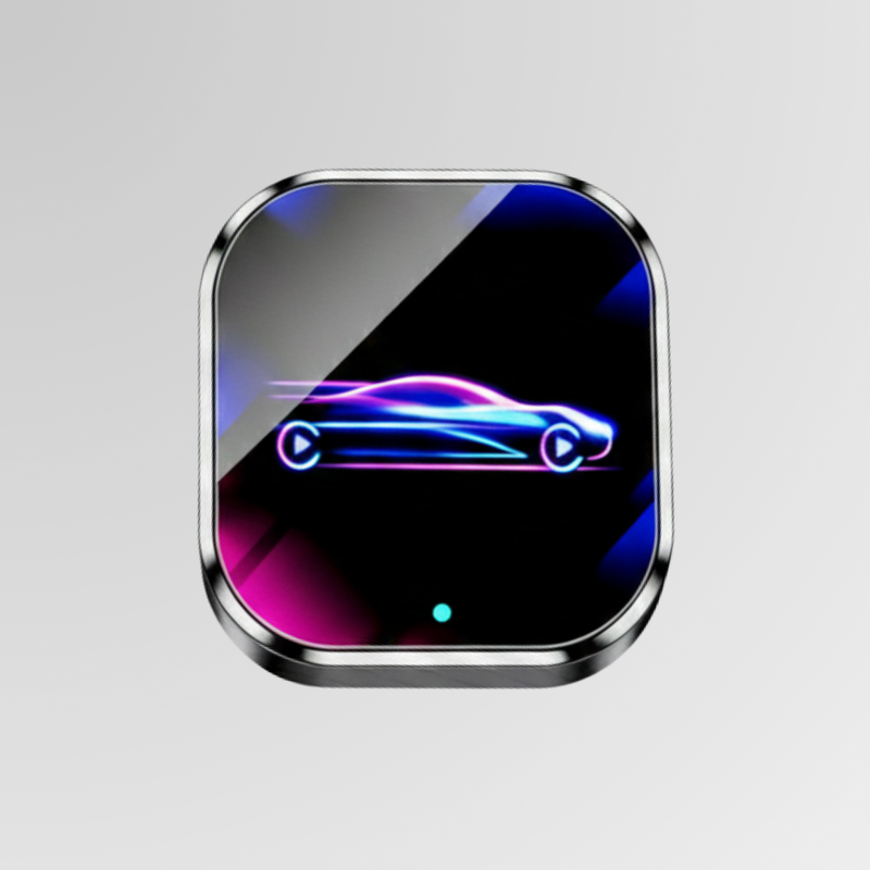 CubeLink adaptador CarPlay inalámbrico para iPhone conectado al USB del auto
